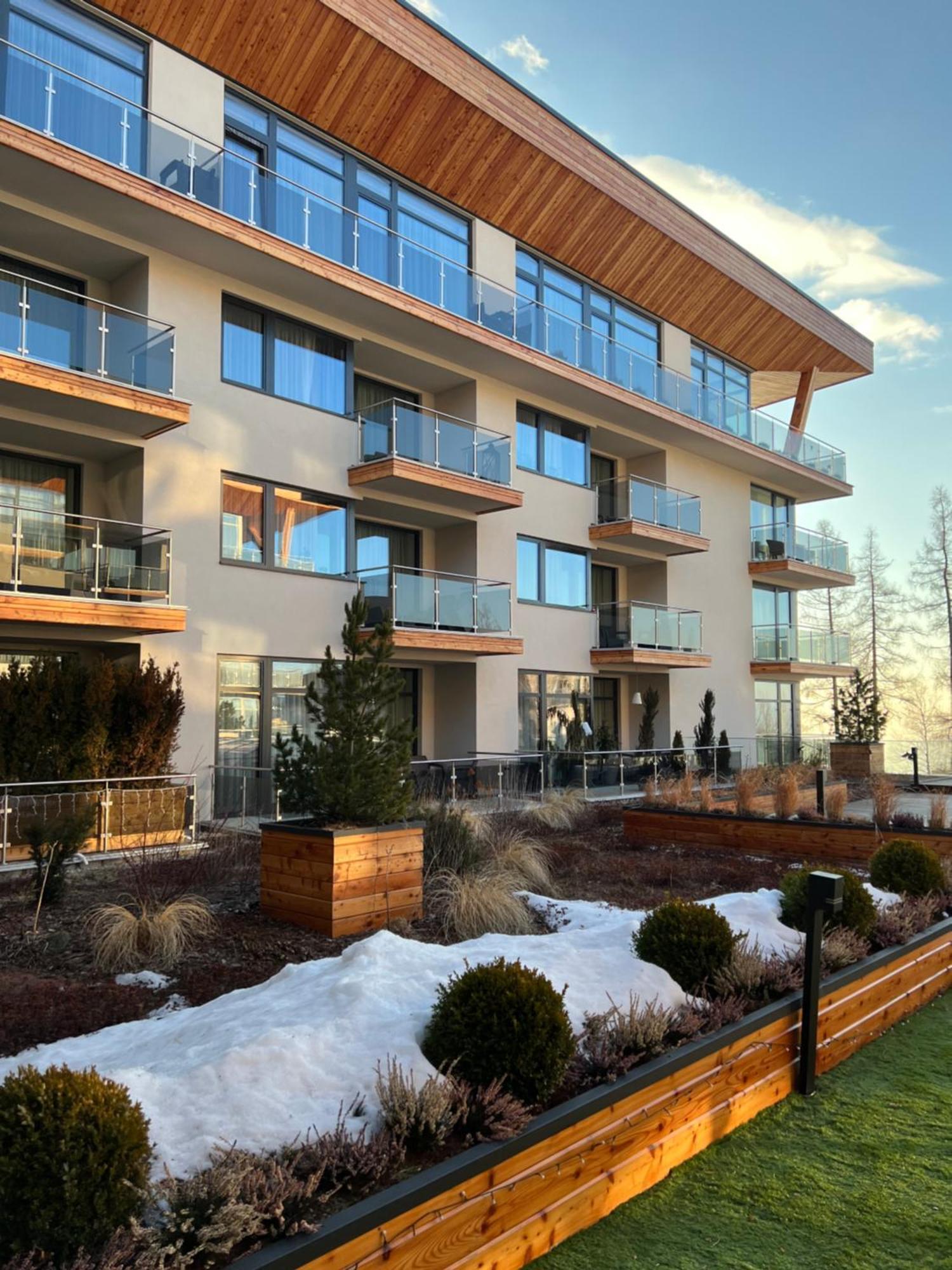 Apartmanovy Hotel Hrebienok Resort Vysoké Tatry Exteriör bild
